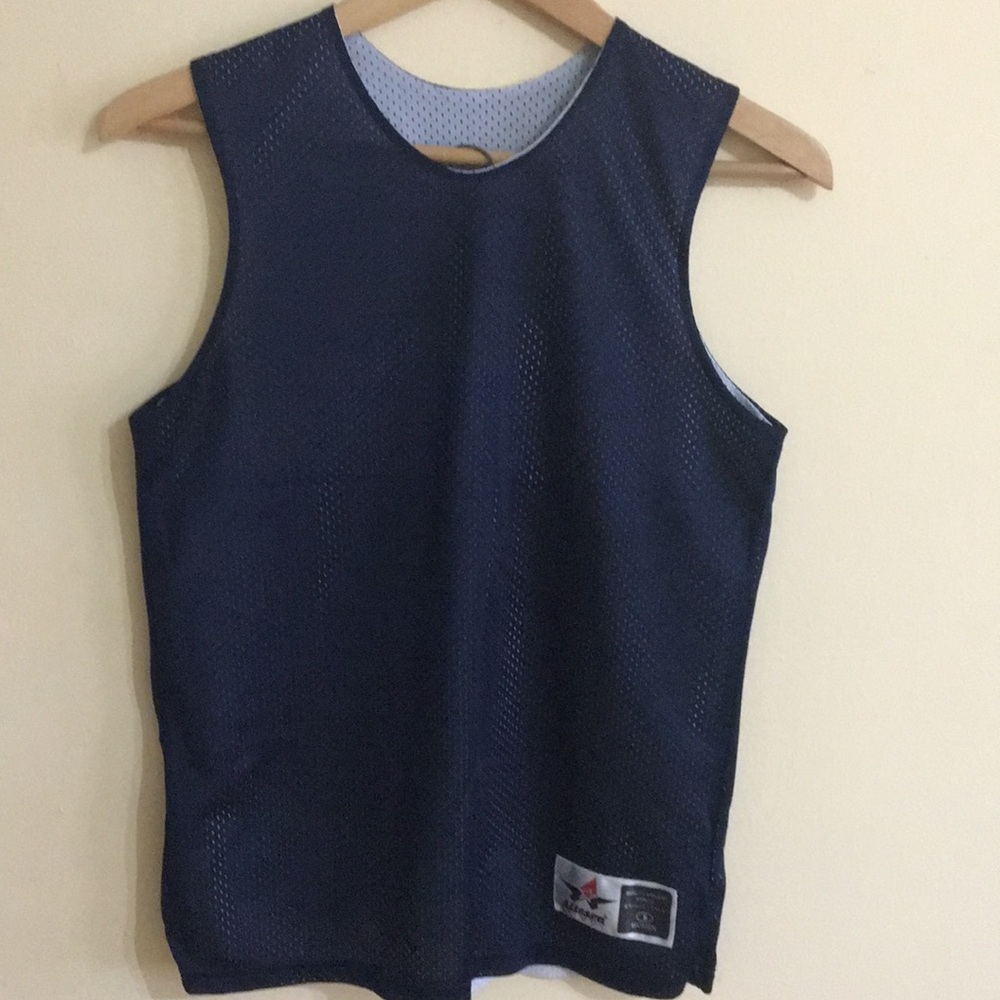 Alleson ATHLETIC reversible womens muscle tee Ssz